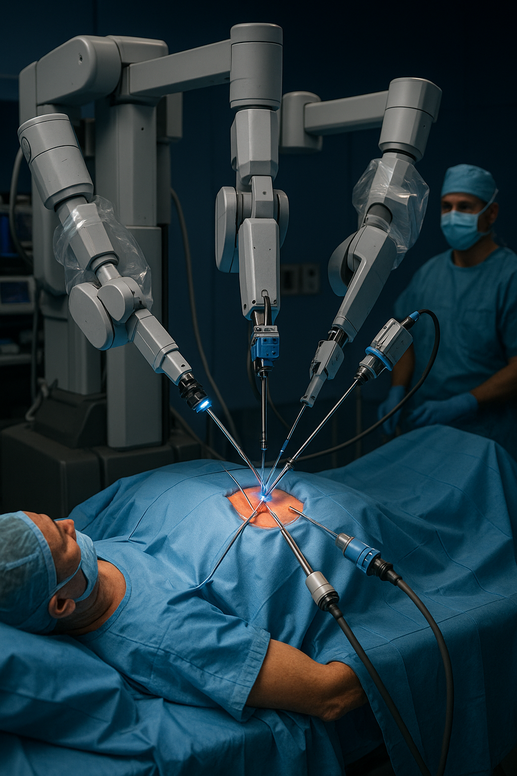 operacja robotem da Vinci